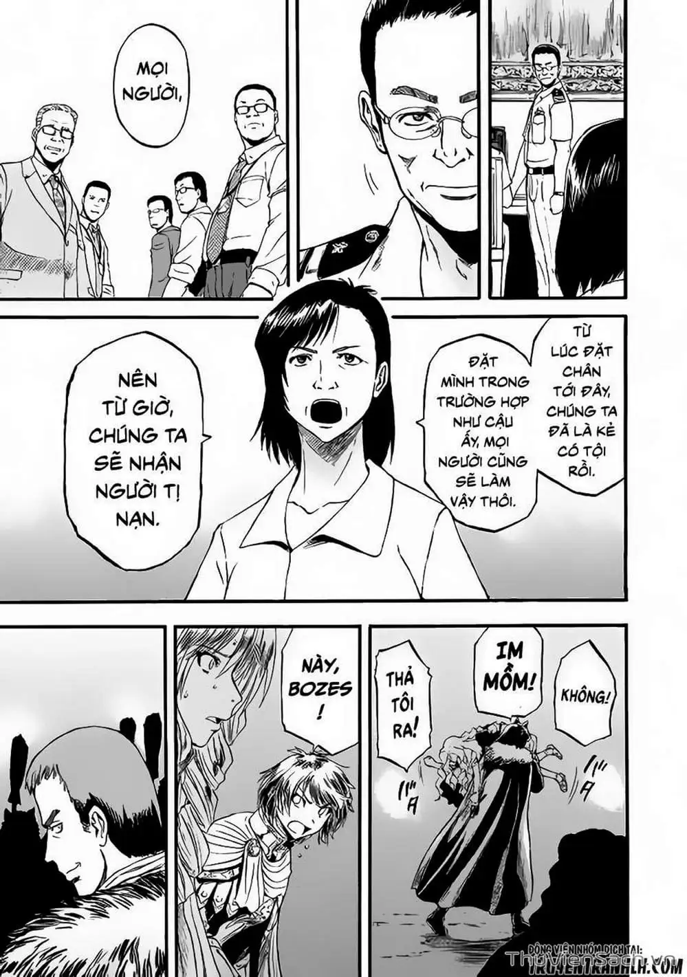 Truyện Tranh Phía Sau Cánh Cổng Bóng Tối Của Hư Không! trang 6