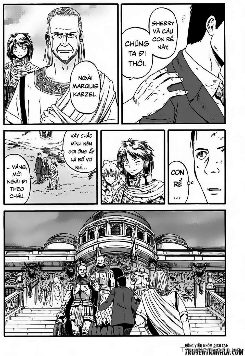 Truyện Tranh Phía Sau Cánh Cổng Bóng Tối Của Hư Không! trang 6