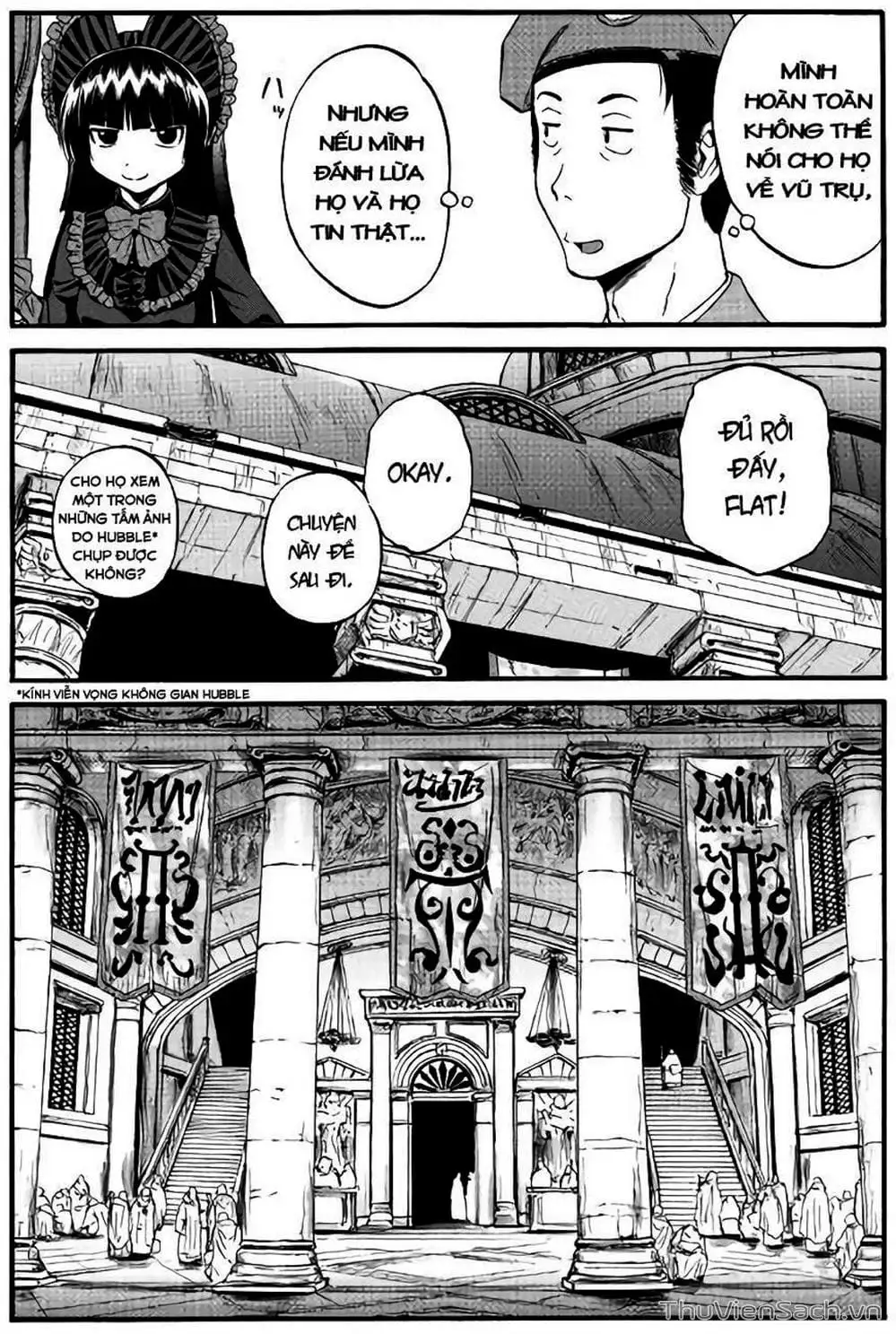 Truyện Tranh Phía Sau Cánh Cổng Bóng Tối Của Hư Không! trang 6