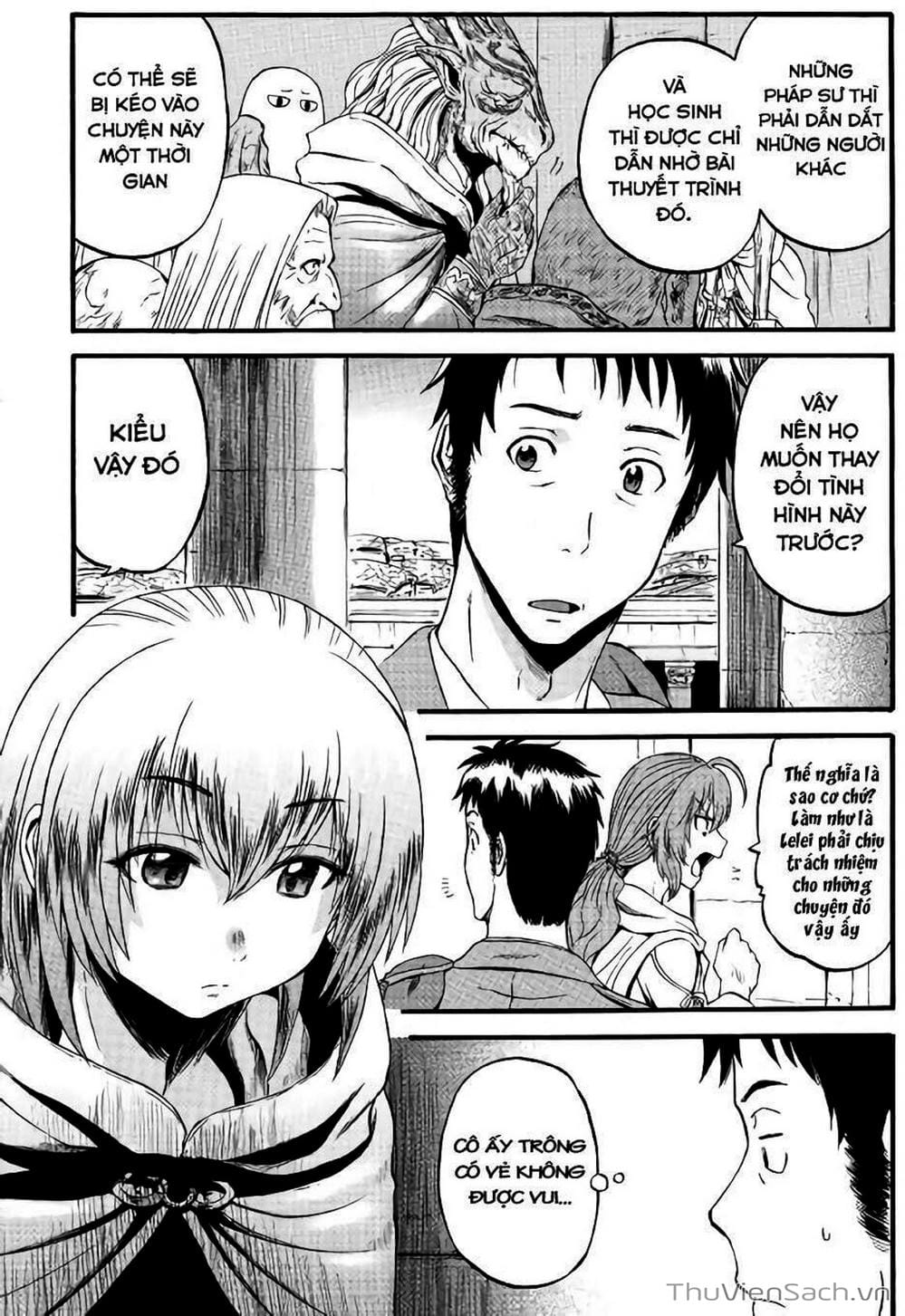 Truyện Tranh Phía Sau Cánh Cổng Bóng Tối Của Hư Không! trang 6