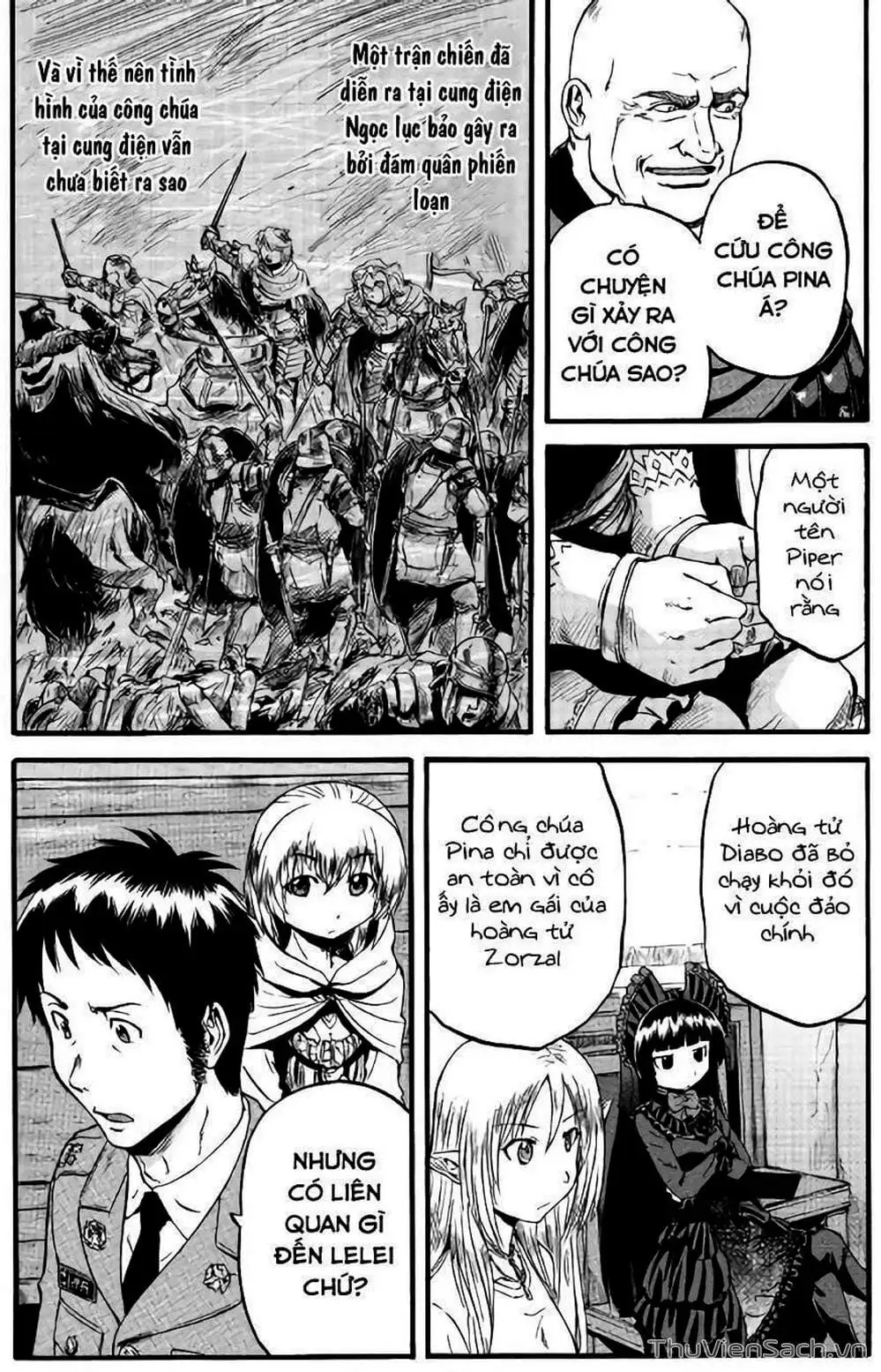 Truyện Tranh Phía Sau Cánh Cổng Bóng Tối Của Hư Không! trang 6