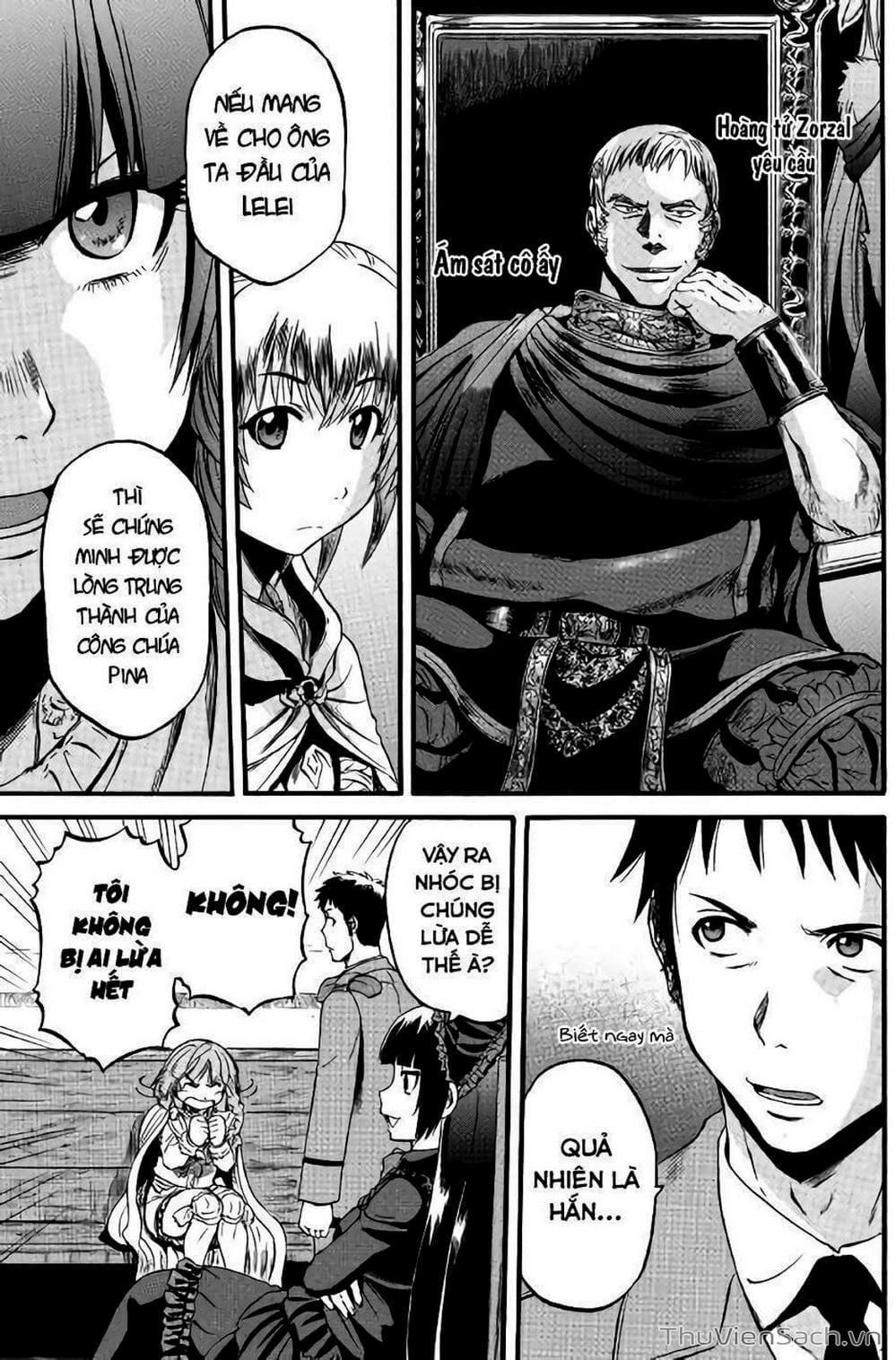 Truyện Tranh Phía Sau Cánh Cổng Bóng Tối Của Hư Không! trang 6
