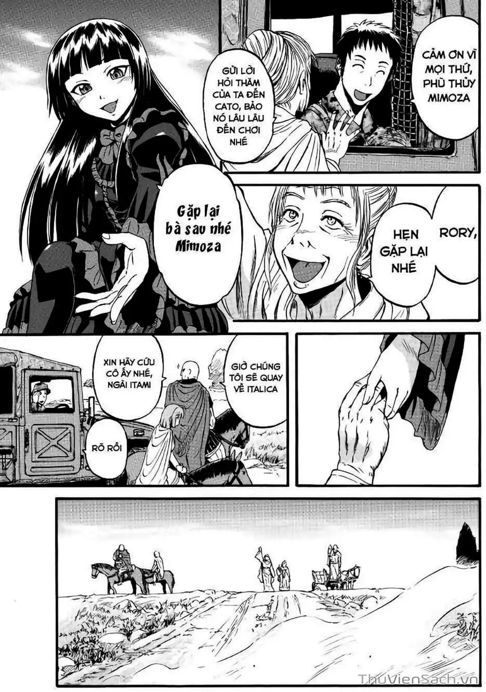 Truyện Tranh Phía Sau Cánh Cổng Bóng Tối Của Hư Không! trang 6