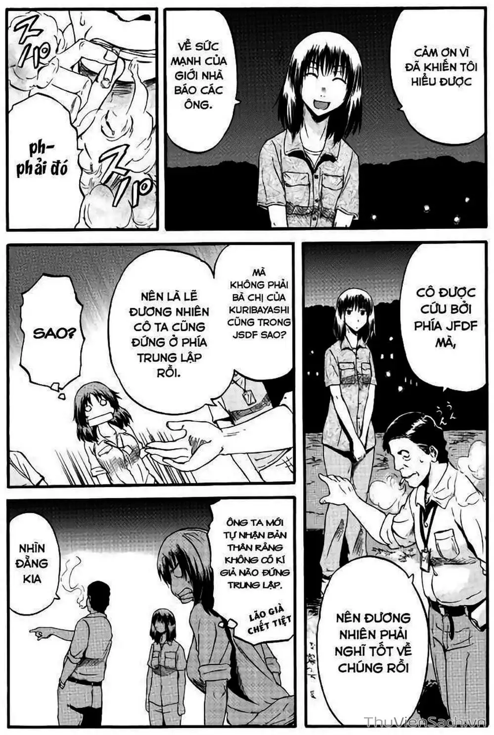 Truyện Tranh Phía Sau Cánh Cổng Bóng Tối Của Hư Không! trang 6