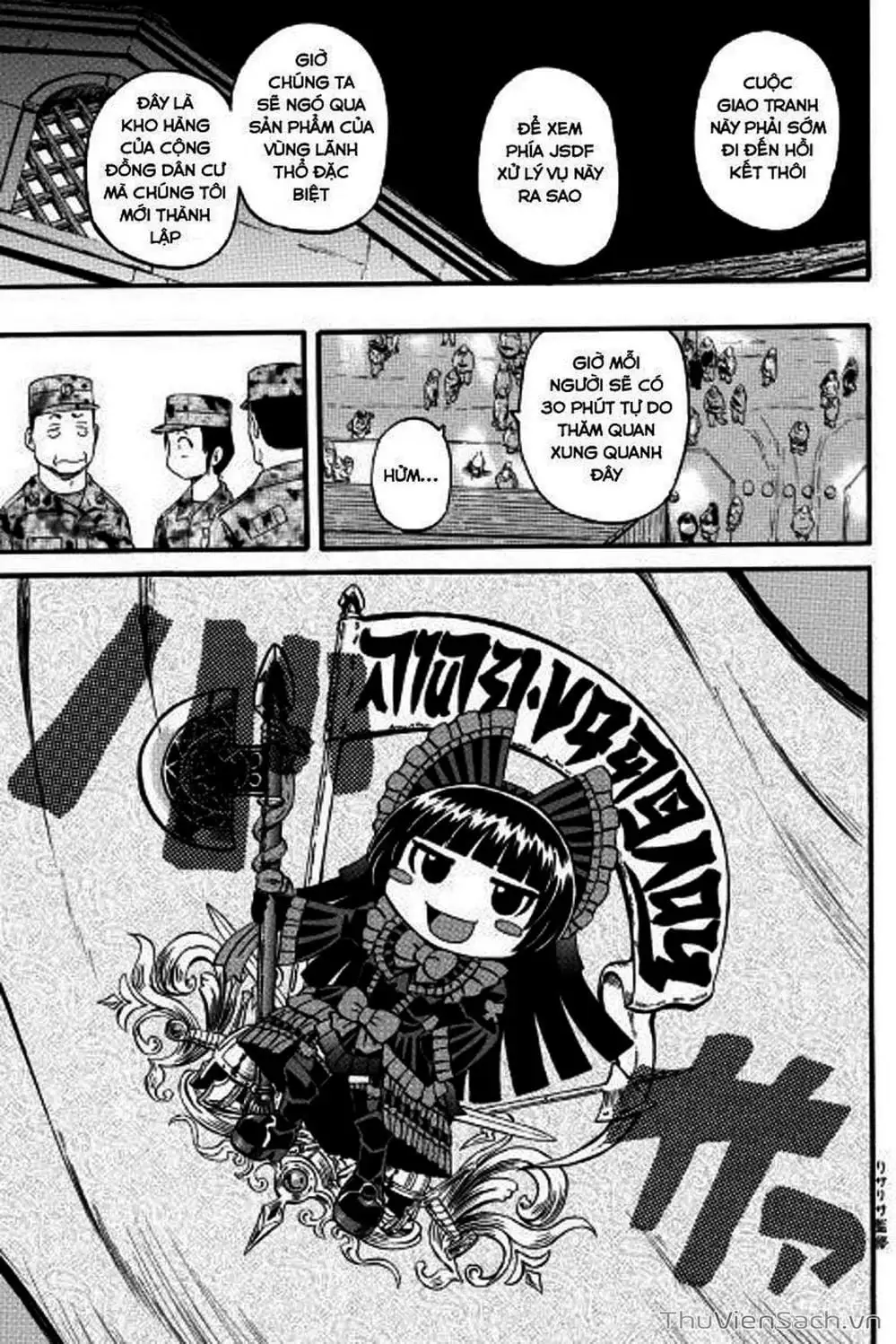 Truyện Tranh Phía Sau Cánh Cổng Bóng Tối Của Hư Không! trang 6
