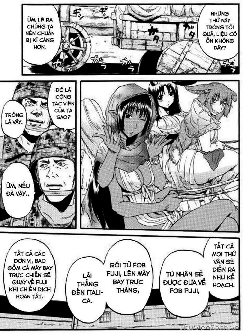 Truyện Tranh Phía Sau Cánh Cổng Bóng Tối Của Hư Không! trang 6