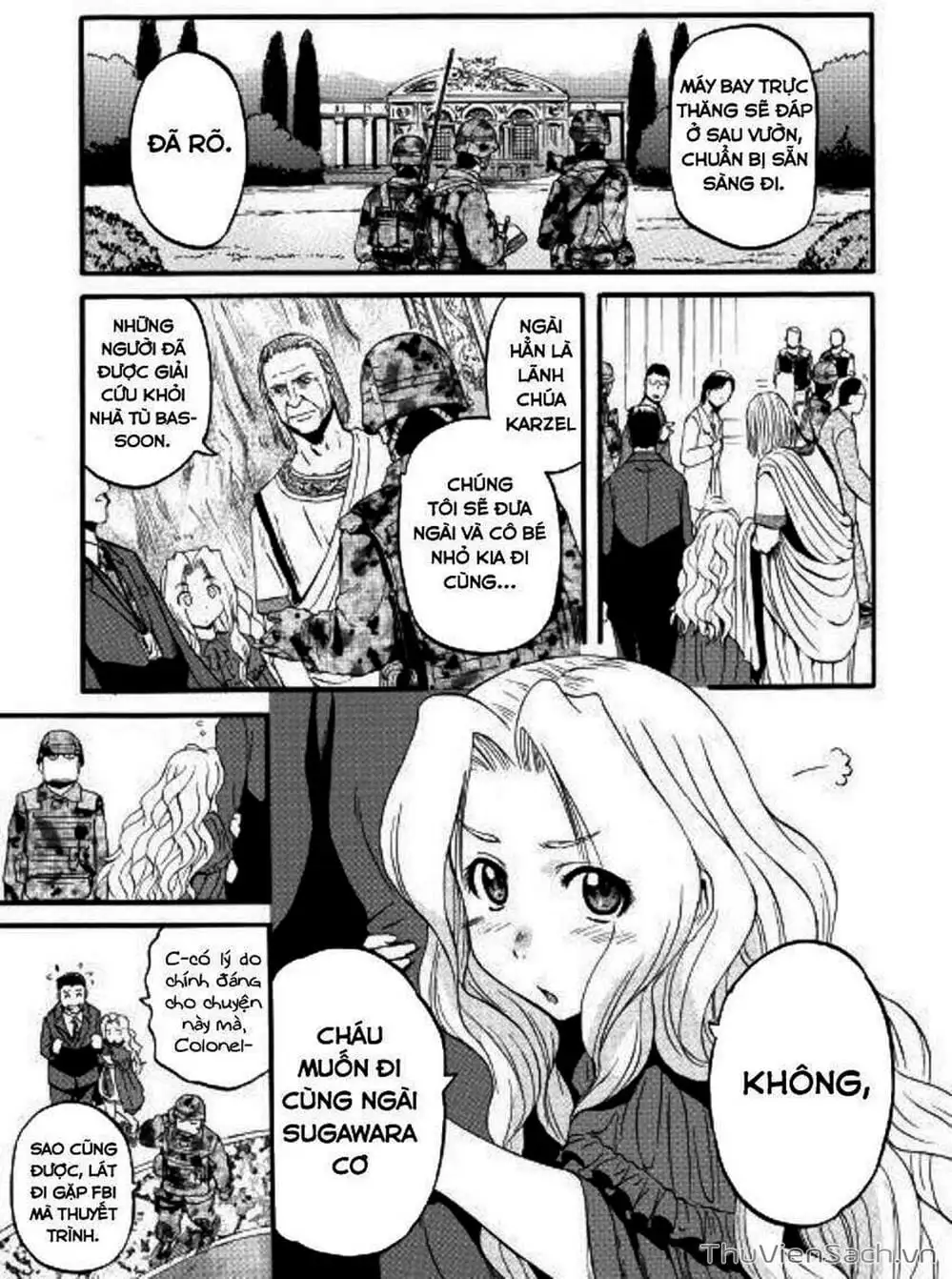 Truyện Tranh Phía Sau Cánh Cổng Bóng Tối Của Hư Không! trang 6