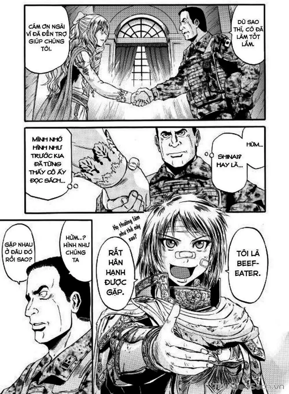 Truyện Tranh Phía Sau Cánh Cổng Bóng Tối Của Hư Không! trang 6
