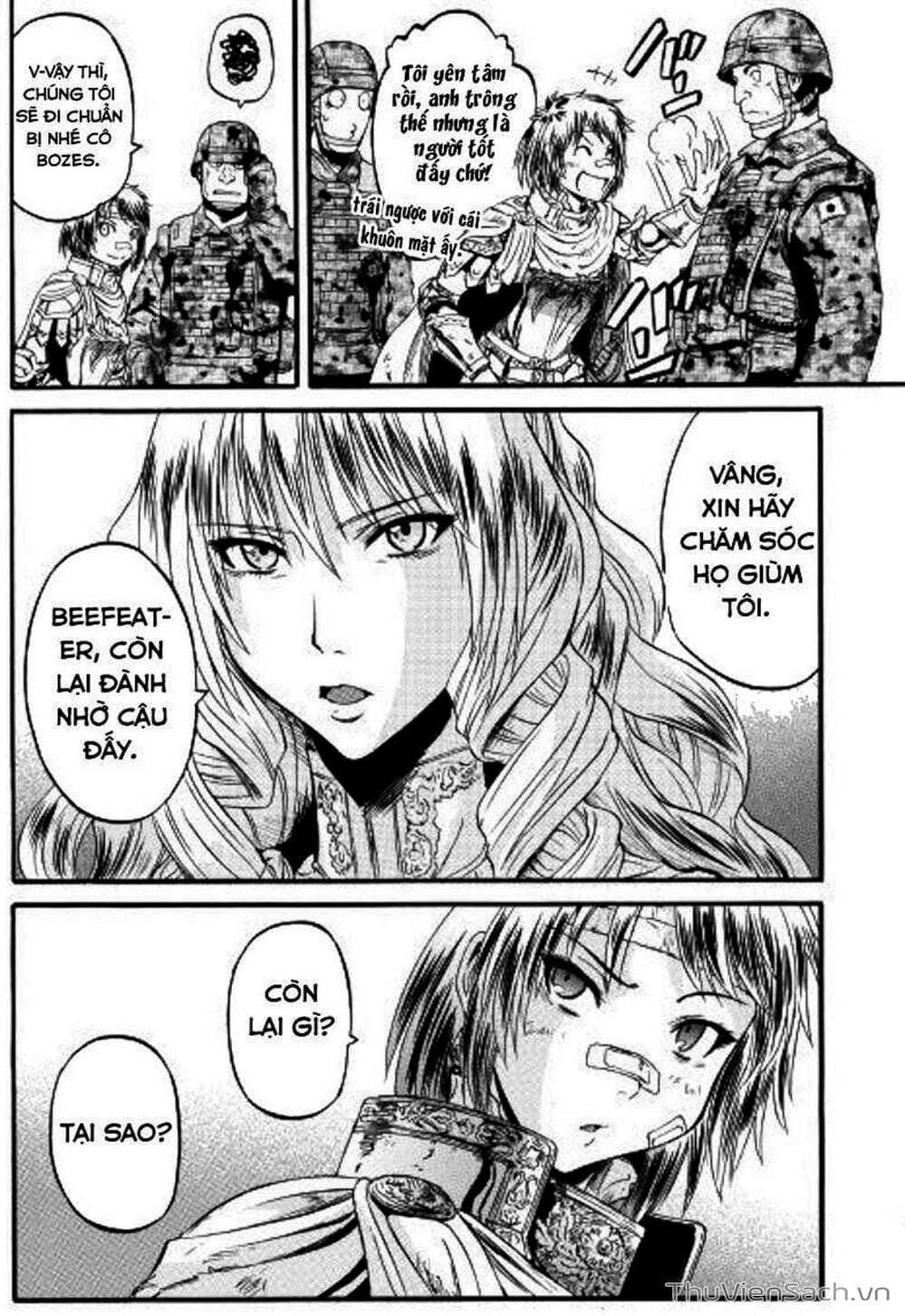 Truyện Tranh Phía Sau Cánh Cổng Bóng Tối Của Hư Không! trang 6