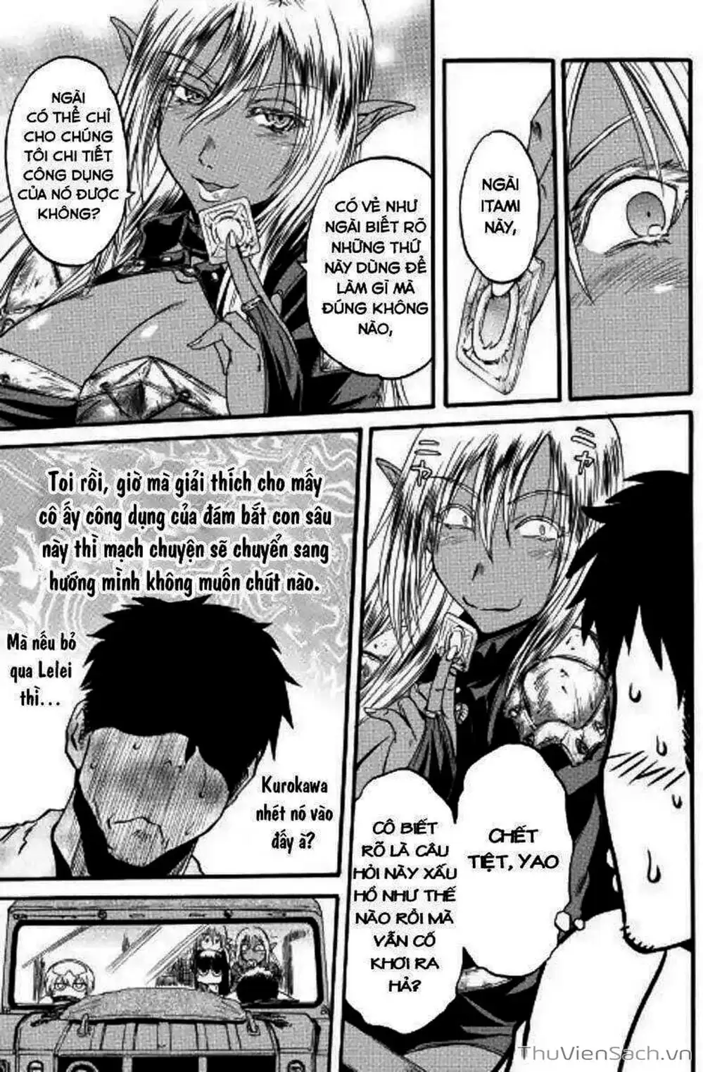 Truyện Tranh Phía Sau Cánh Cổng Bóng Tối Của Hư Không! trang 6