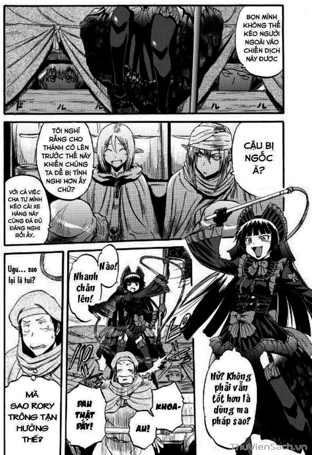 Truyện Tranh Phía Sau Cánh Cổng Bóng Tối Của Hư Không! trang 6