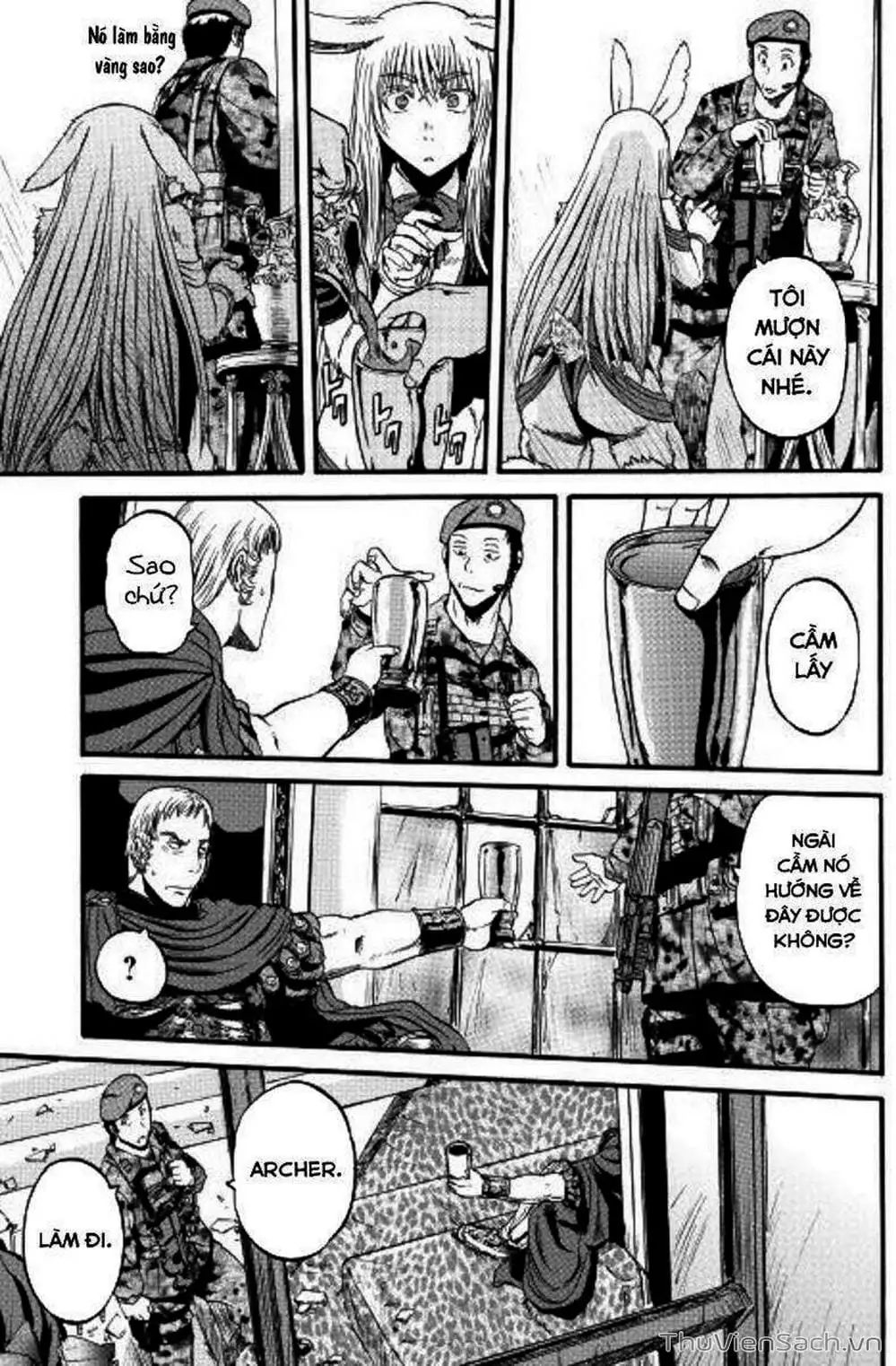 Truyện Tranh Phía Sau Cánh Cổng Bóng Tối Của Hư Không! trang 6