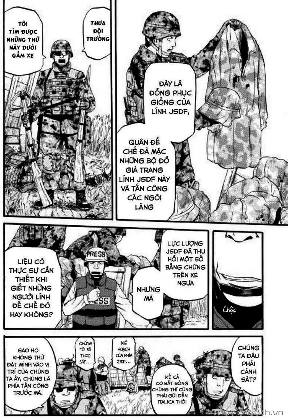 Truyện Tranh Phía Sau Cánh Cổng Bóng Tối Của Hư Không! trang 6