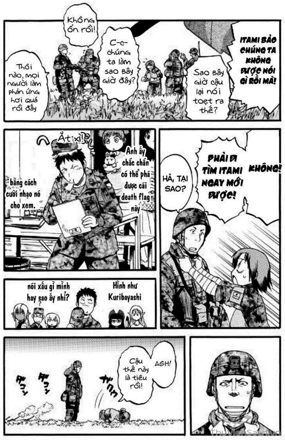 Truyện Tranh Phía Sau Cánh Cổng Bóng Tối Của Hư Không! trang 6