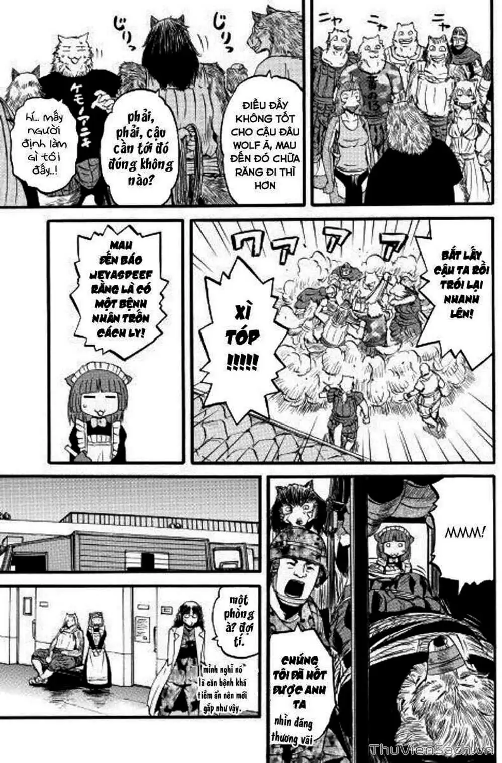 Truyện Tranh Phía Sau Cánh Cổng Bóng Tối Của Hư Không! trang 6