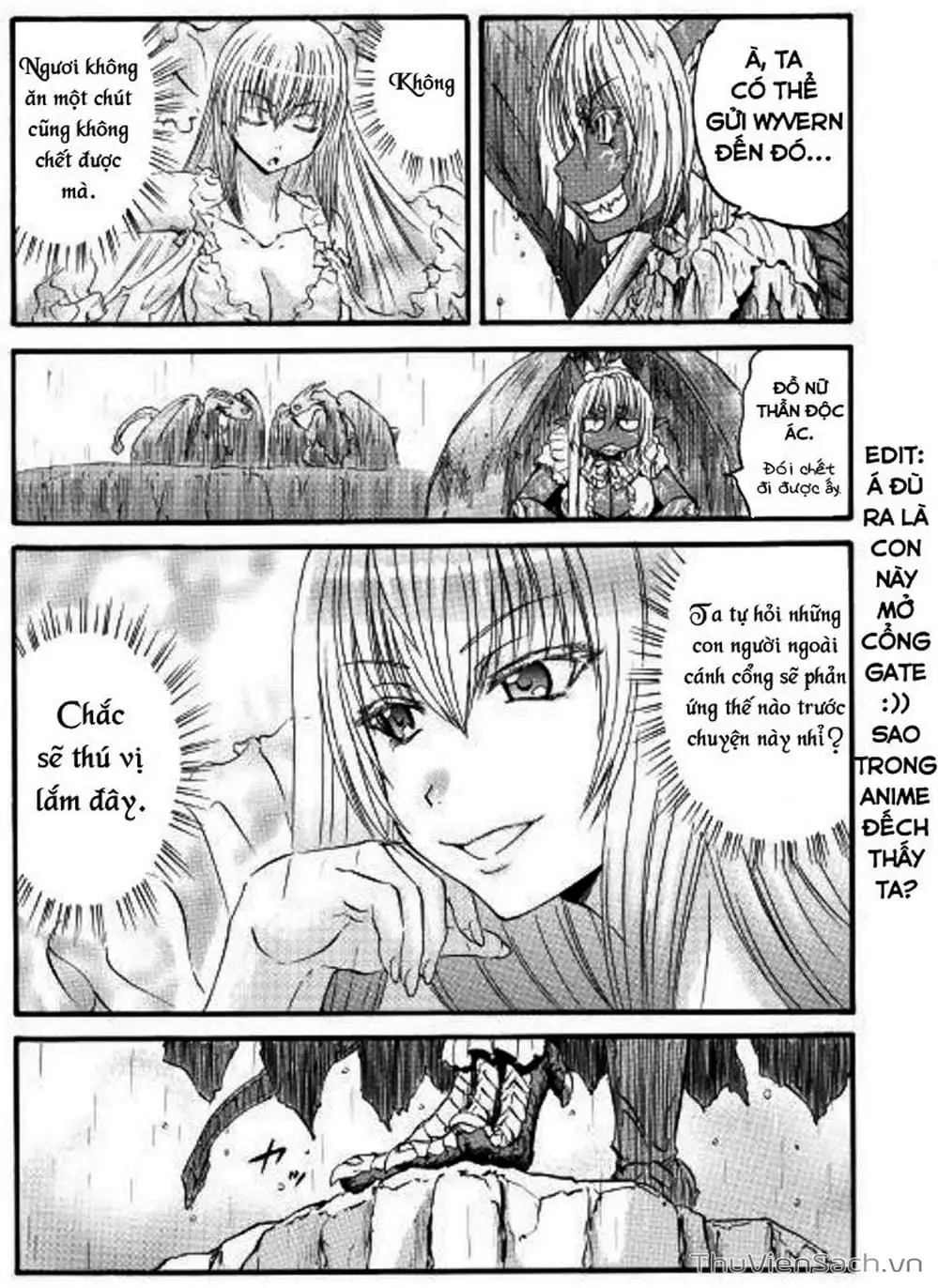 Truyện Tranh Phía Sau Cánh Cổng Bóng Tối Của Hư Không! trang 6