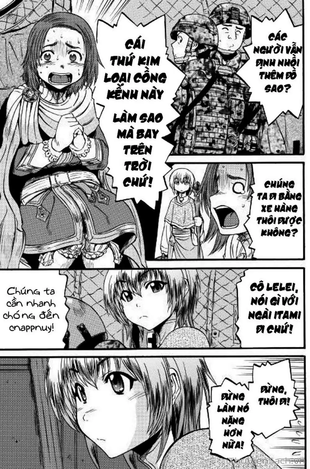 Truyện Tranh Phía Sau Cánh Cổng Bóng Tối Của Hư Không! trang 6
