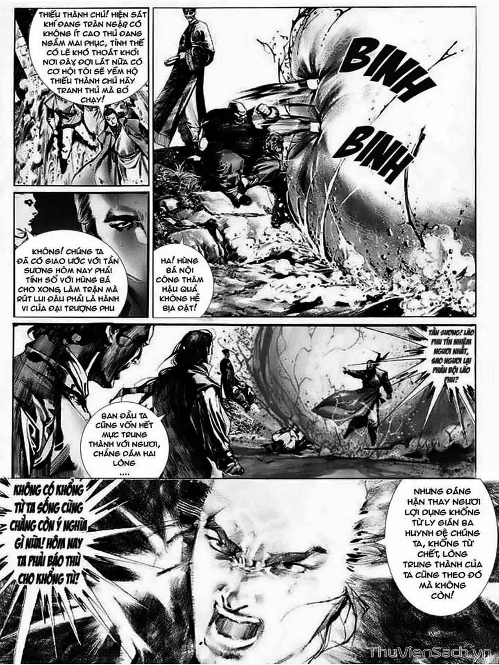 Truyện Tranh Phong Vân Manhua trang 3