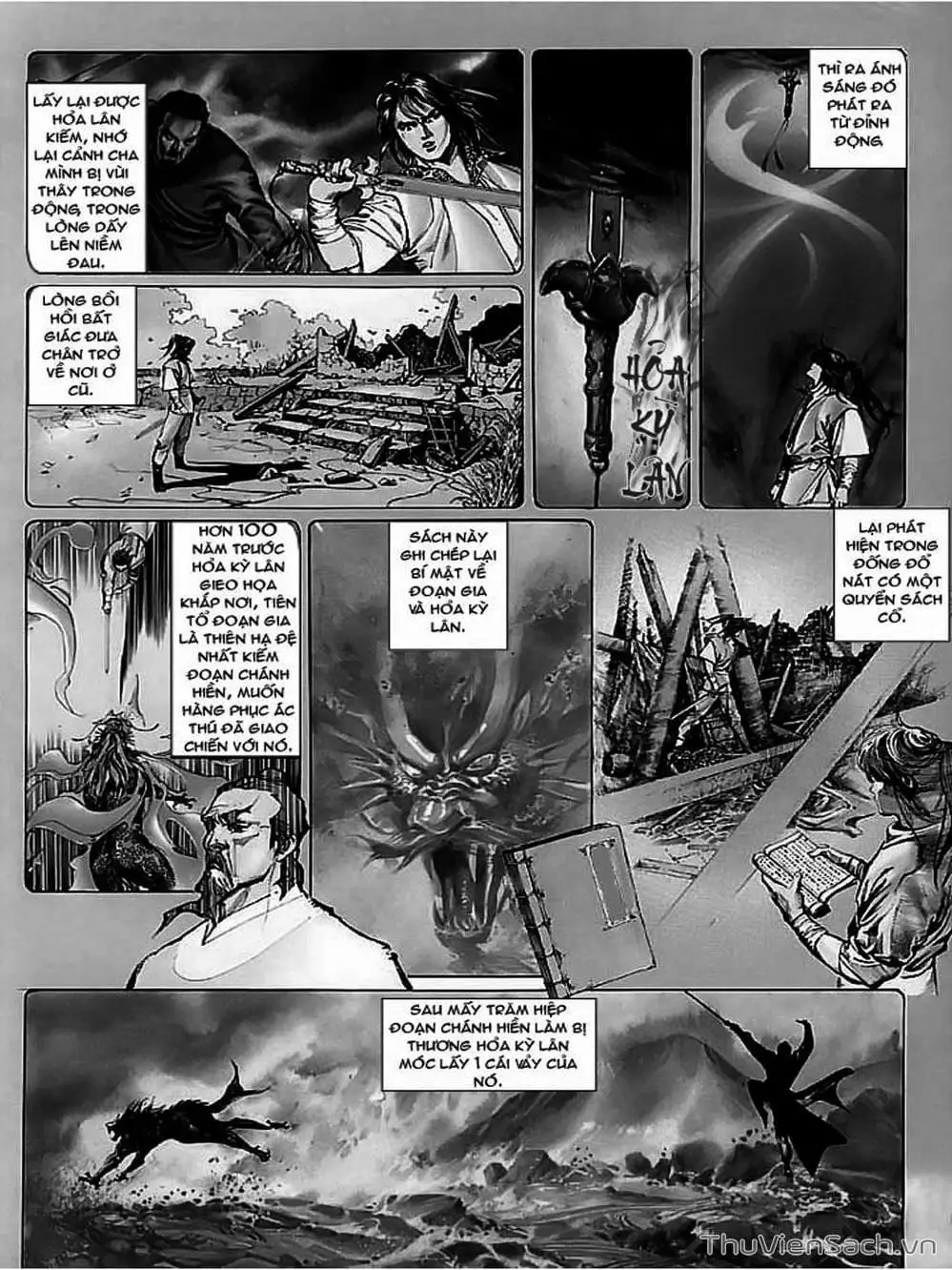 Truyện Tranh Phong Vân Manhua trang 3