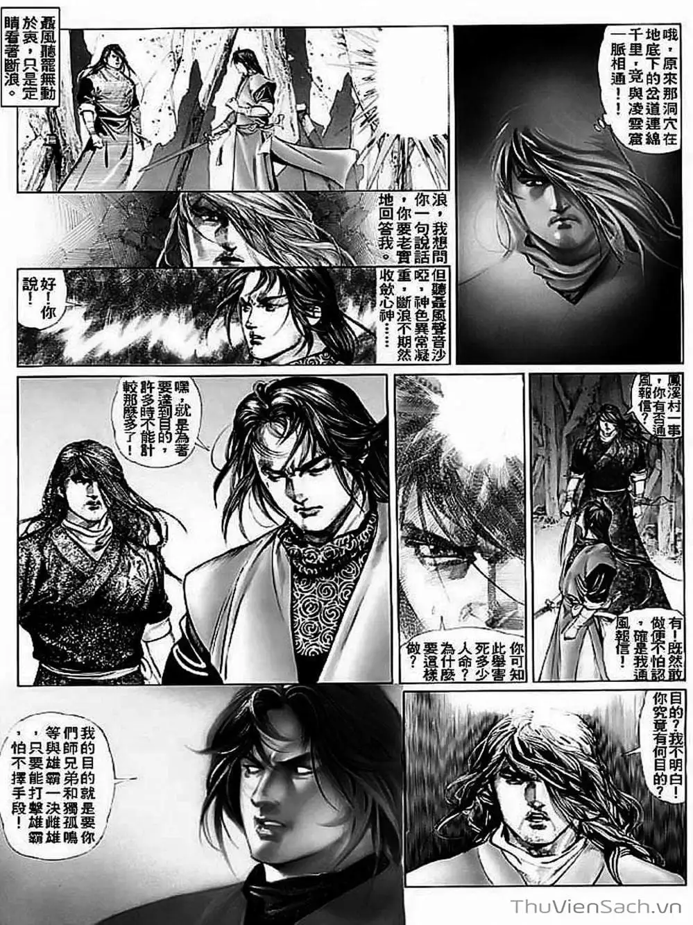 Truyện Tranh Phong Vân Manhua trang 3