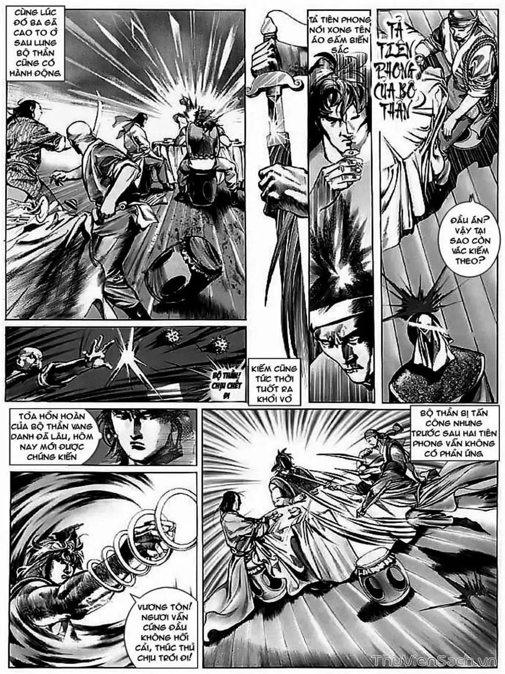 Truyện Tranh Phong Vân Manhua trang 3