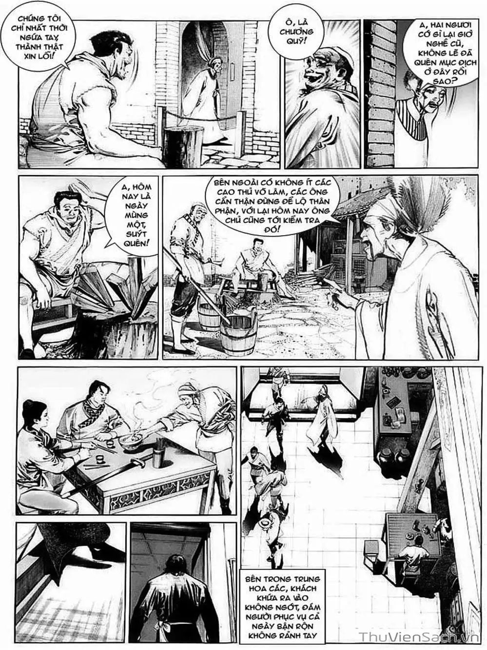 Truyện Tranh Phong Vân Manhua trang 3