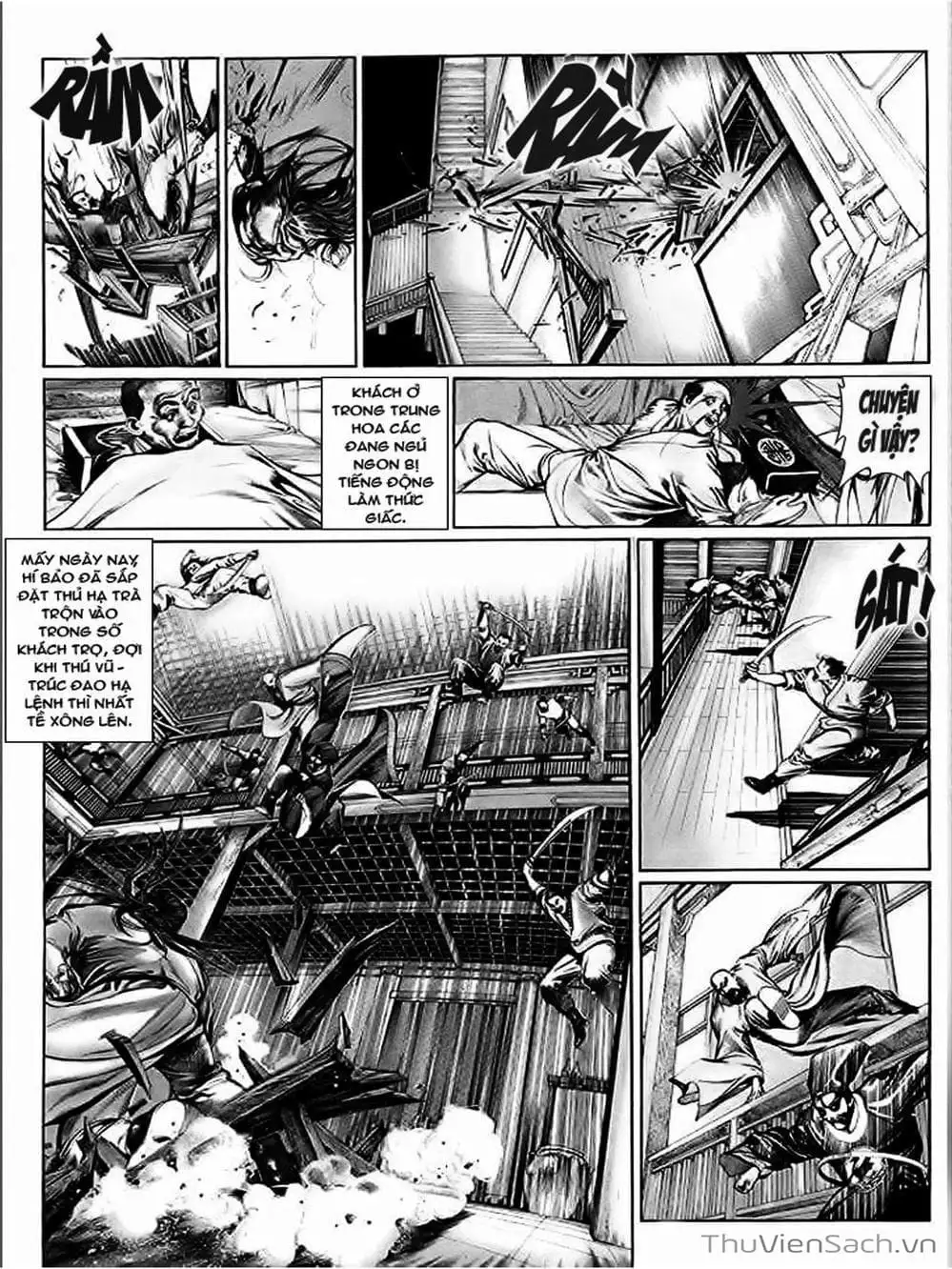 Truyện Tranh Phong Vân Manhua trang 3