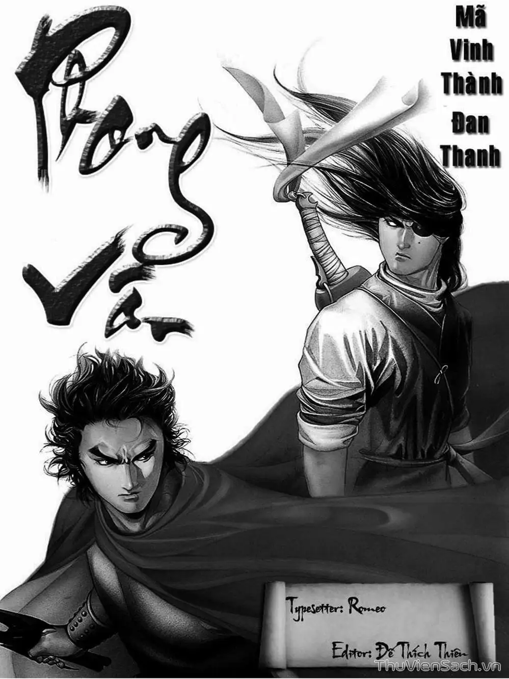 Truyện Tranh Phong Vân Manhua trang 3