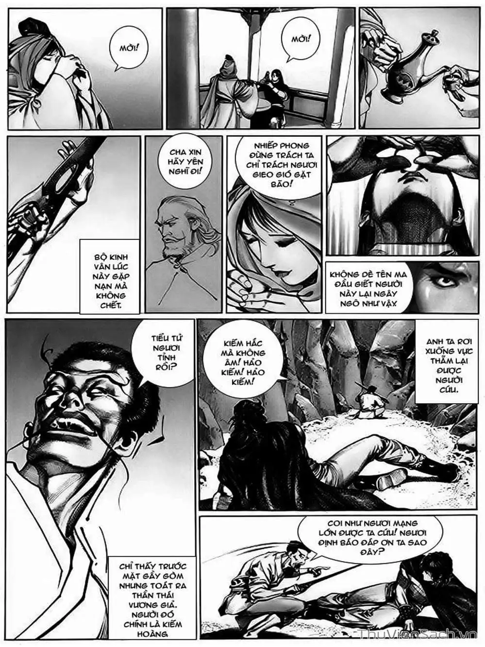 Truyện Tranh Phong Vân Manhua trang 3