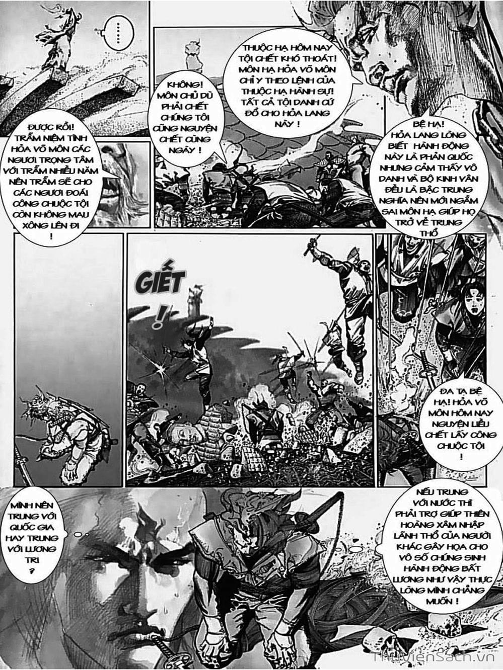 Truyện Tranh Phong Vân Manhua trang 3