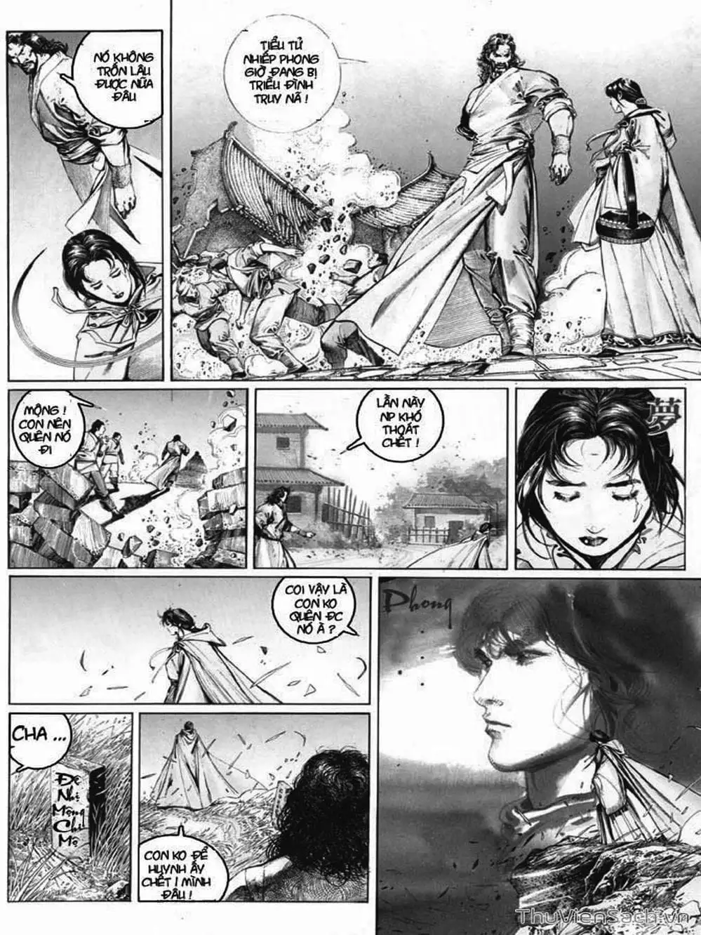 Truyện Tranh Phong Vân Manhua trang 3