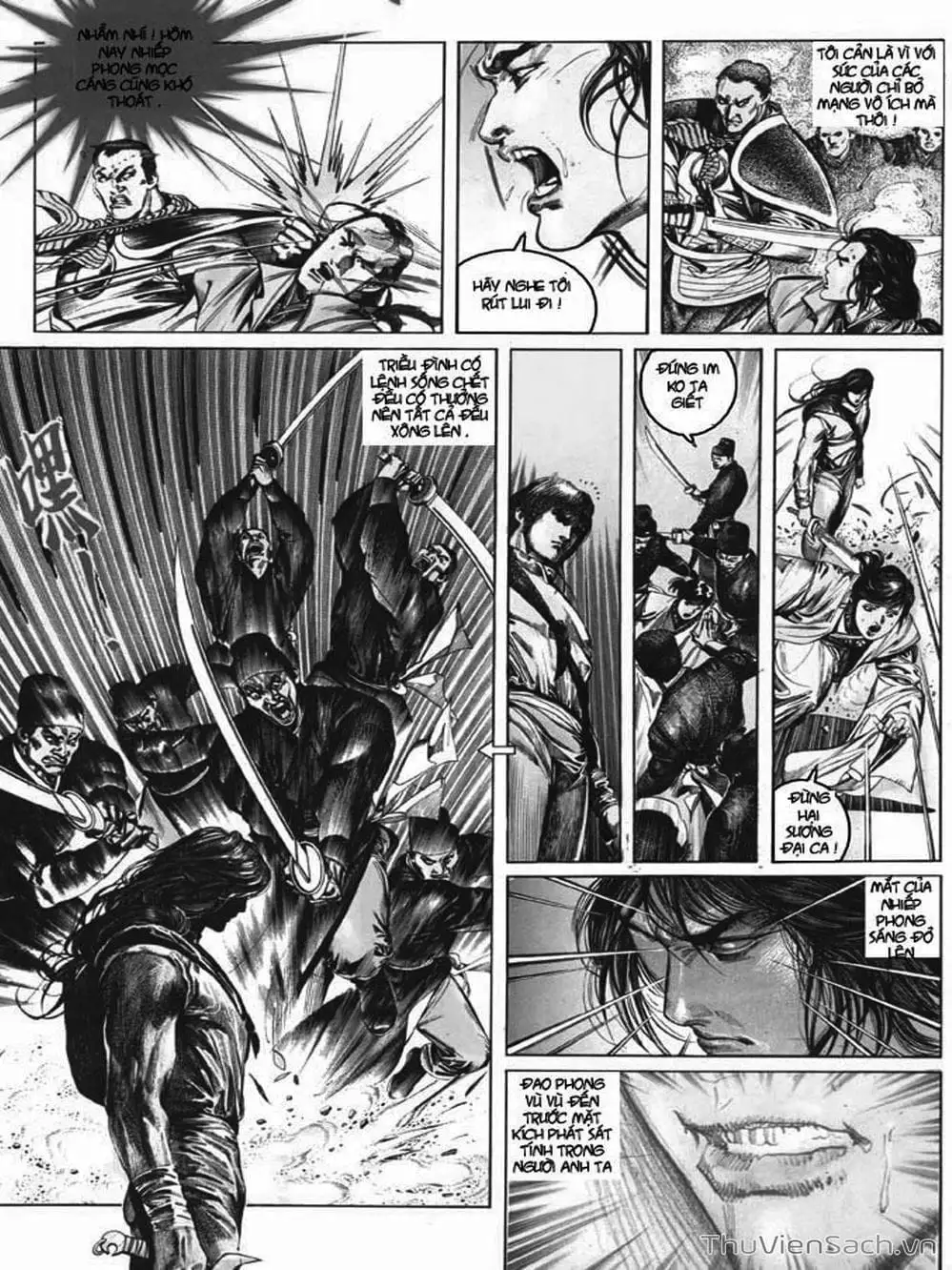 Truyện Tranh Phong Vân Manhua trang 3