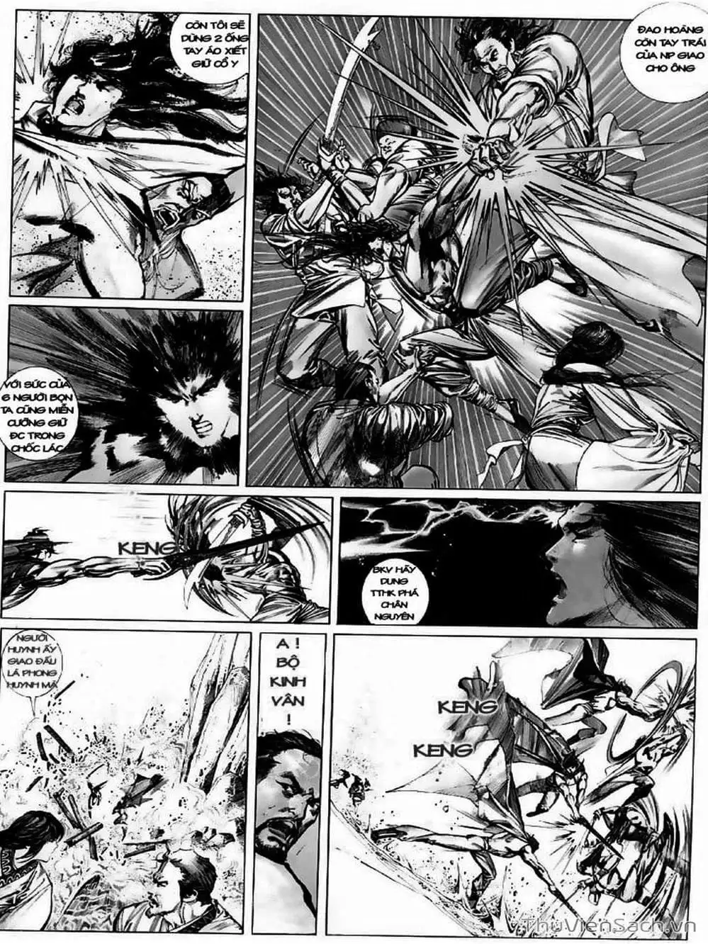 Truyện Tranh Phong Vân Manhua trang 3