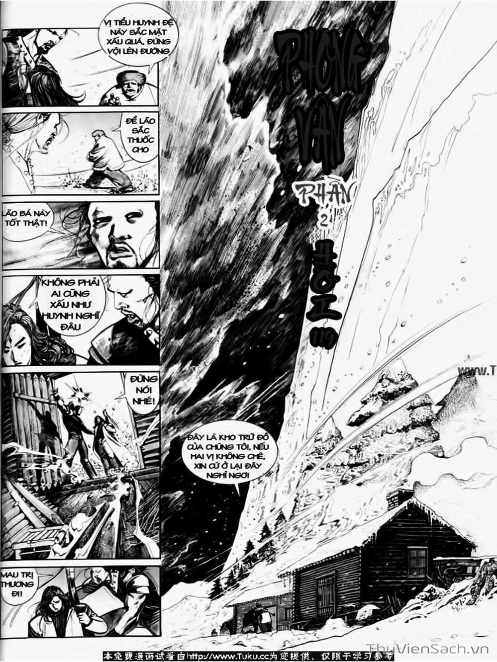 Truyện Tranh Phong Vân Manhua trang 3