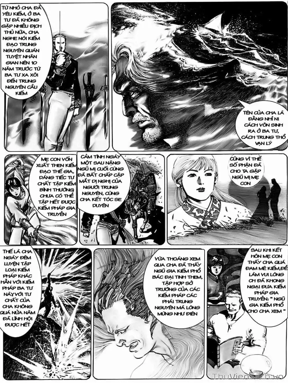 Truyện Tranh Phong Vân Manhua trang 3