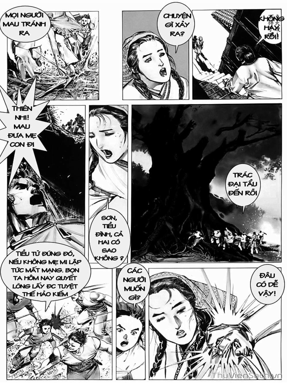 Truyện Tranh Phong Vân Manhua trang 3