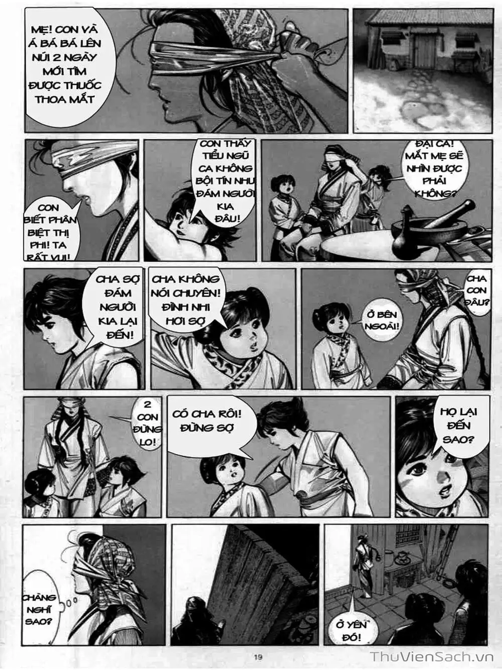 Truyện Tranh Phong Vân Manhua trang 3