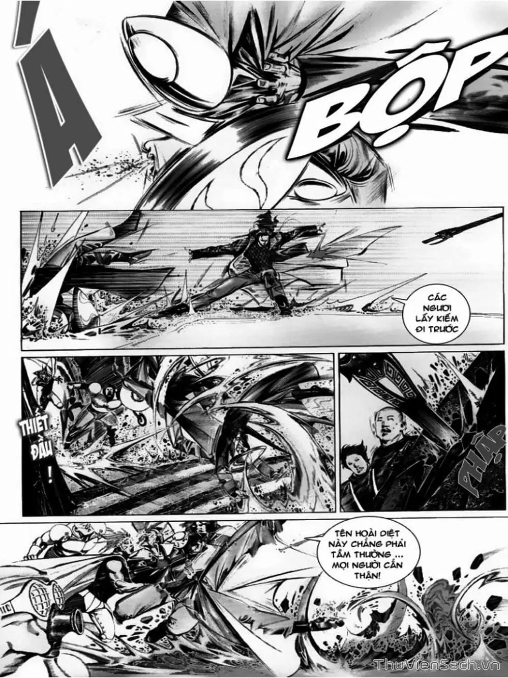 Truyện Tranh Phong Vân Manhua trang 3