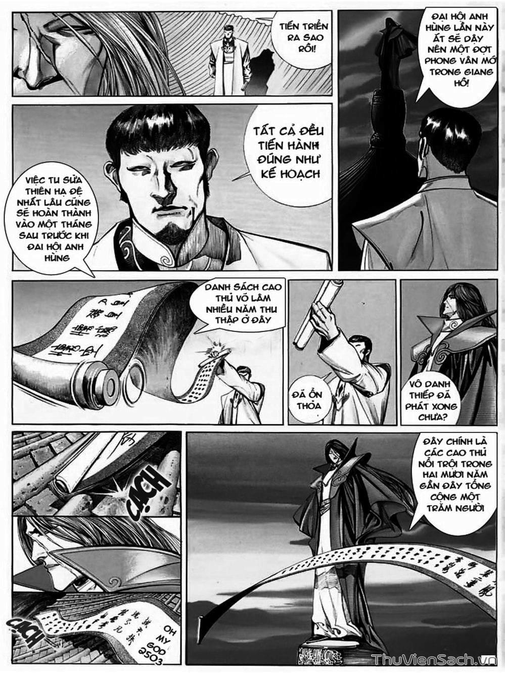 Truyện Tranh Phong Vân Manhua trang 3