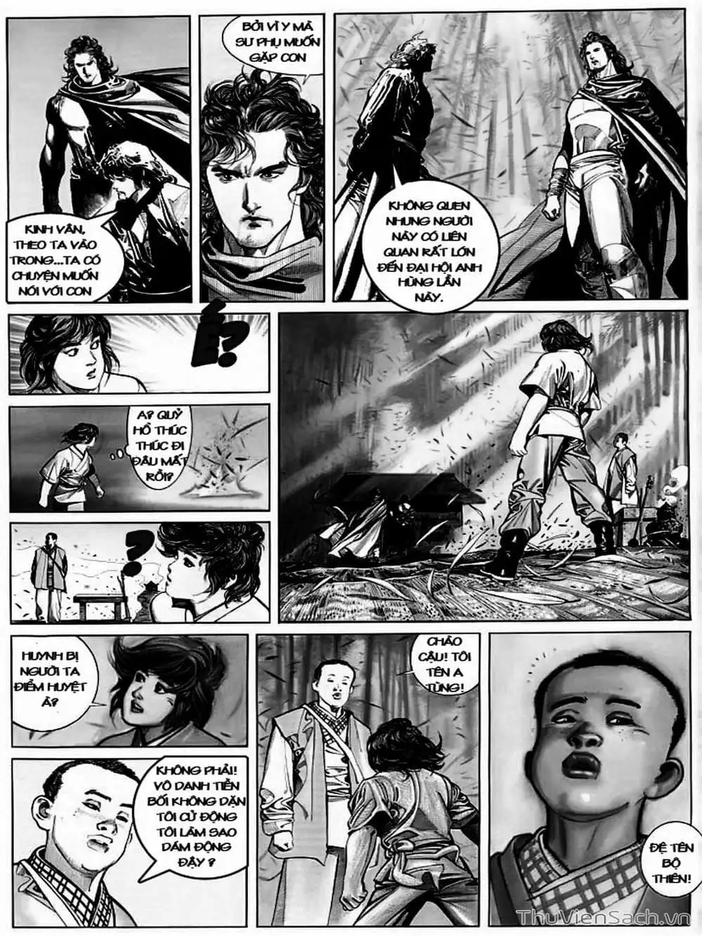 Truyện Tranh Phong Vân Manhua trang 3