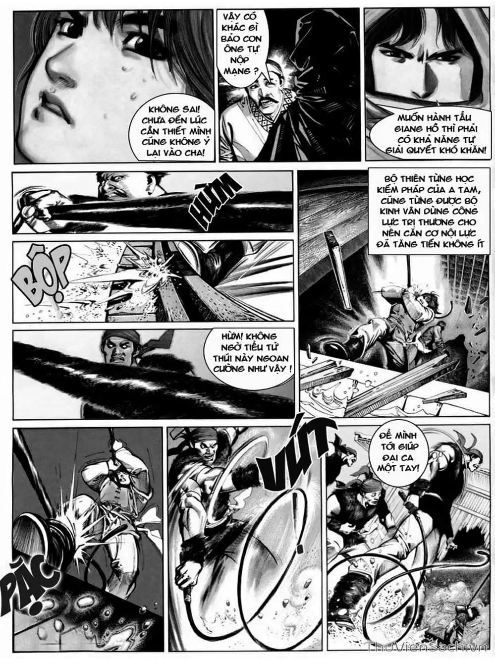 Truyện Tranh Phong Vân Manhua trang 3