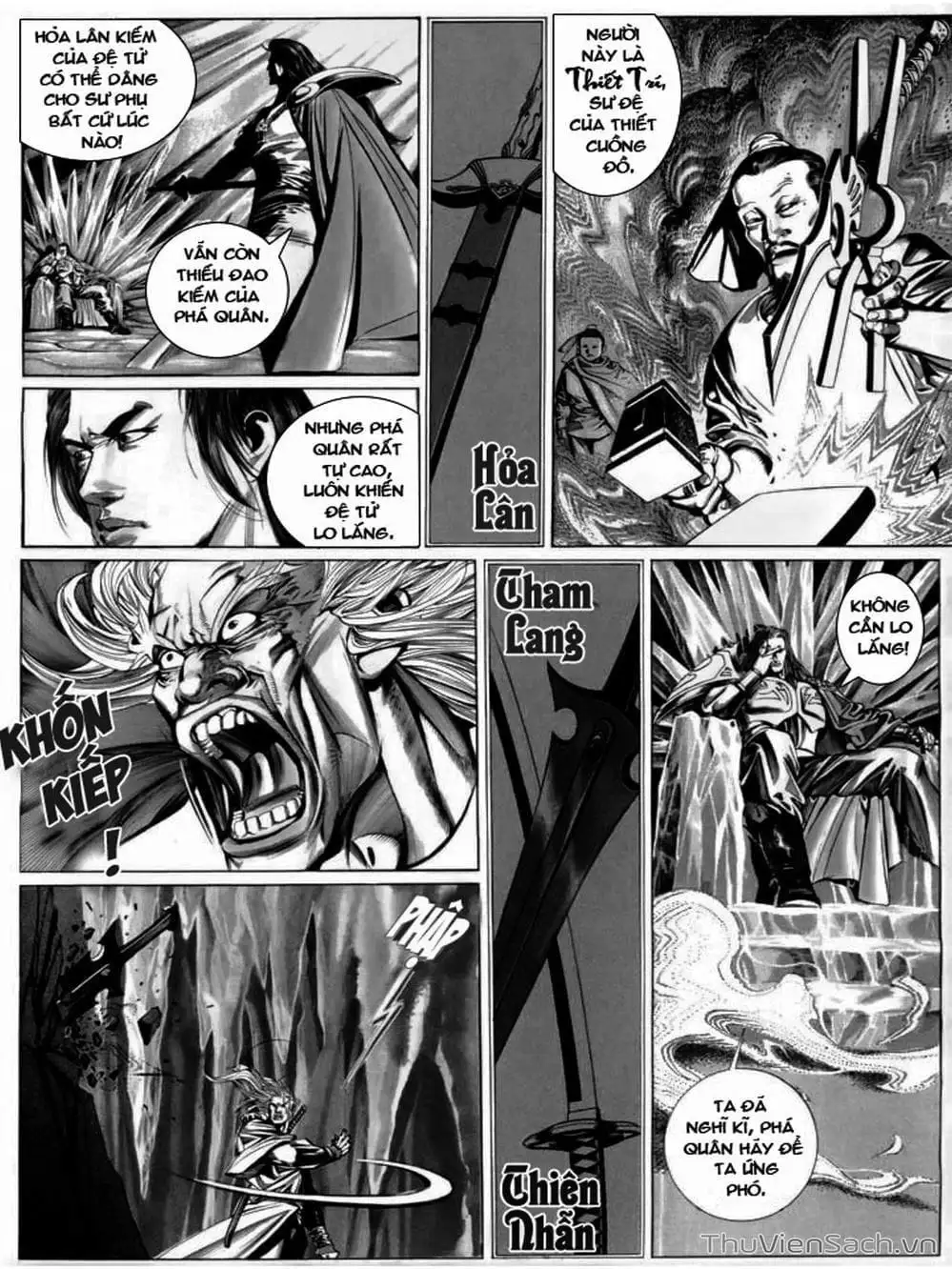 Truyện Tranh Phong Vân Manhua trang 3