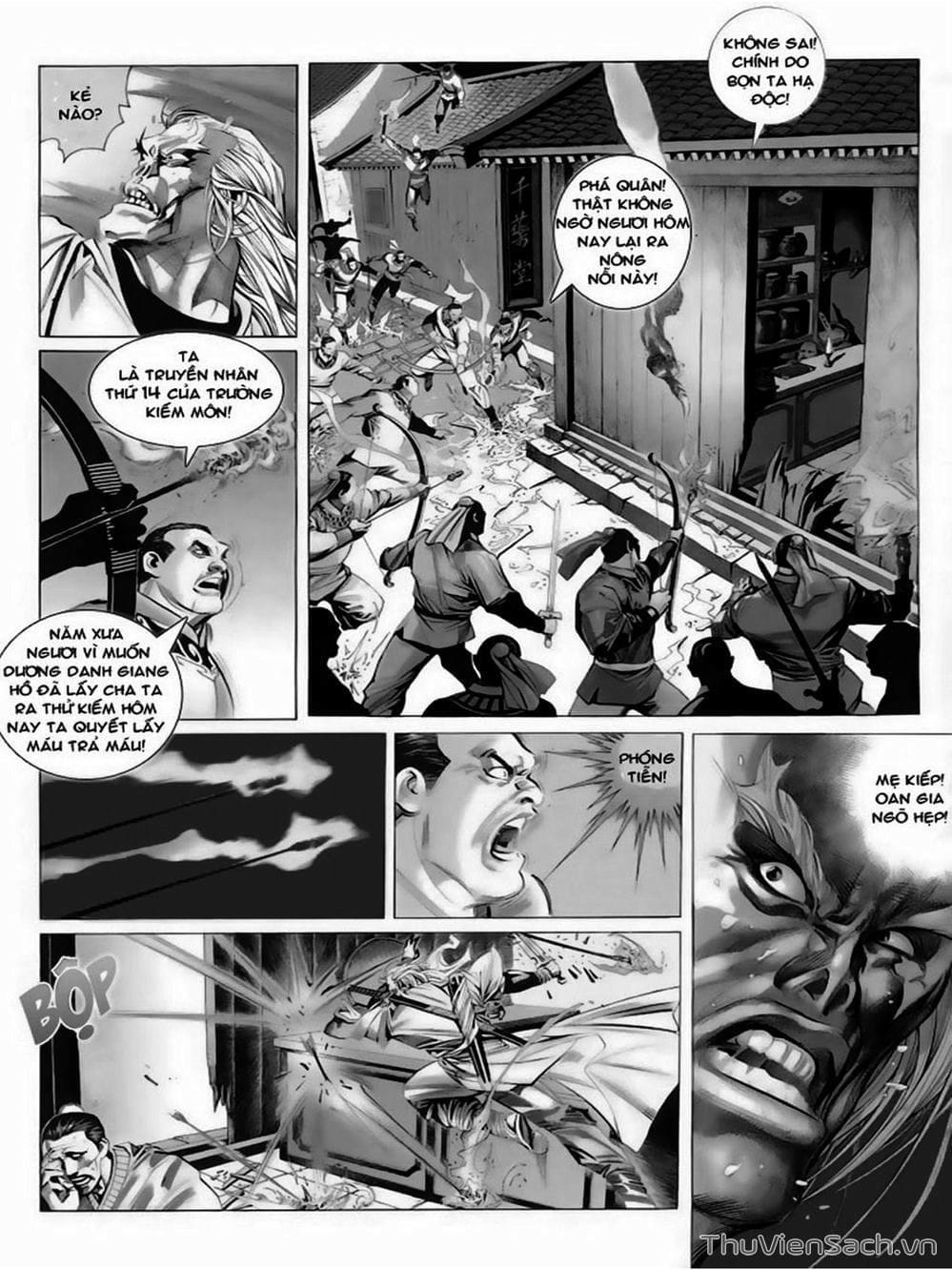 Truyện Tranh Phong Vân Manhua trang 3