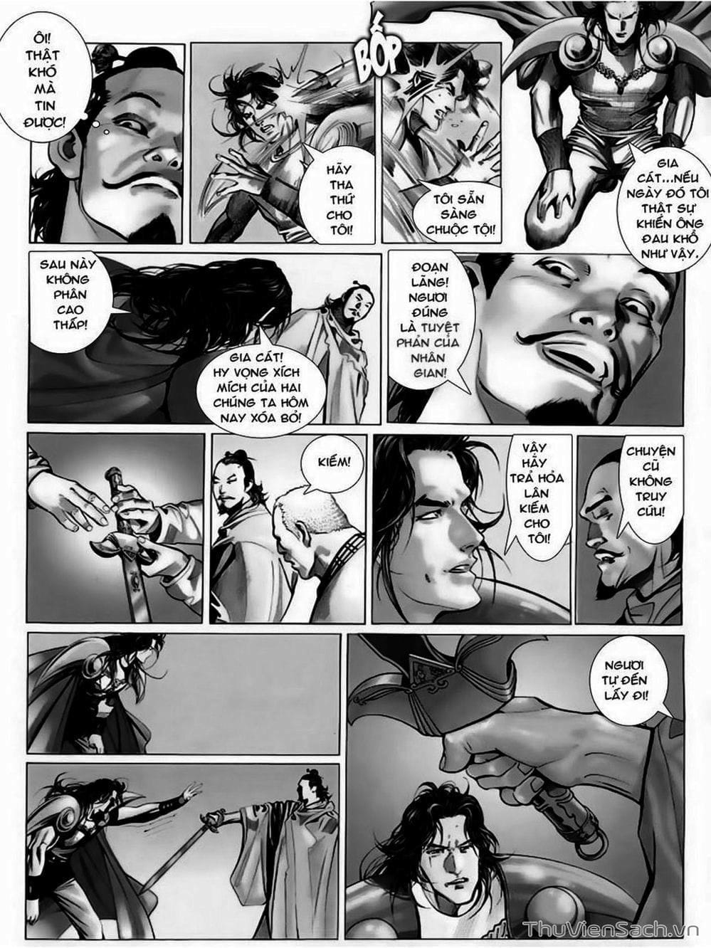 Truyện Tranh Phong Vân Manhua trang 3