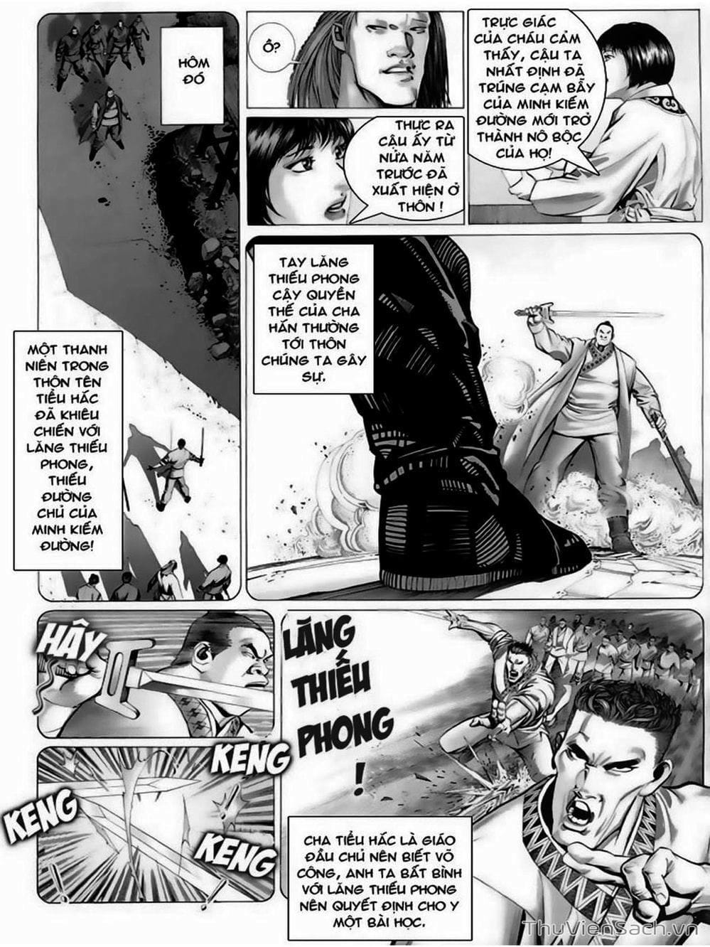 Truyện Tranh Phong Vân Manhua trang 3