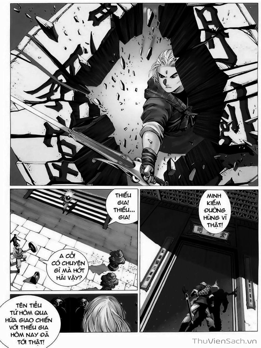 Truyện Tranh Phong Vân Manhua trang 3