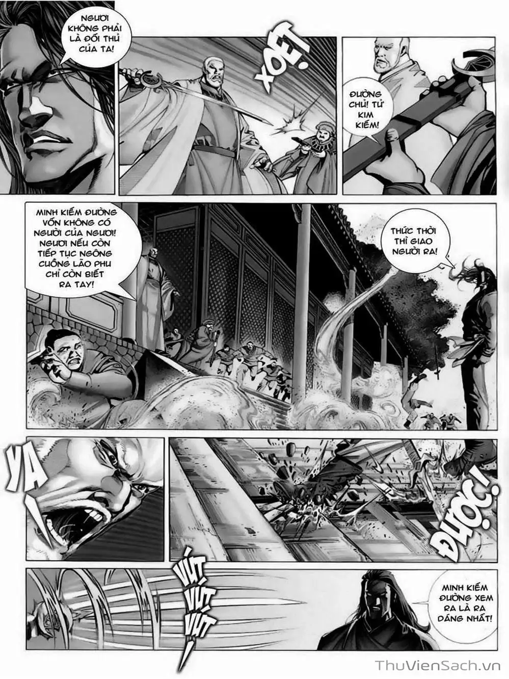 Truyện Tranh Phong Vân Manhua trang 3