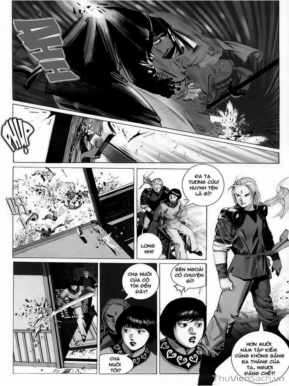 Truyện Tranh Phong Vân Manhua trang 3