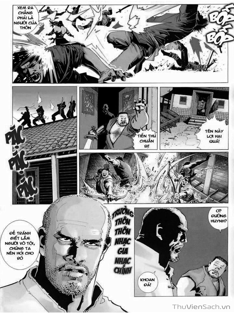 Truyện Tranh Phong Vân Manhua trang 3