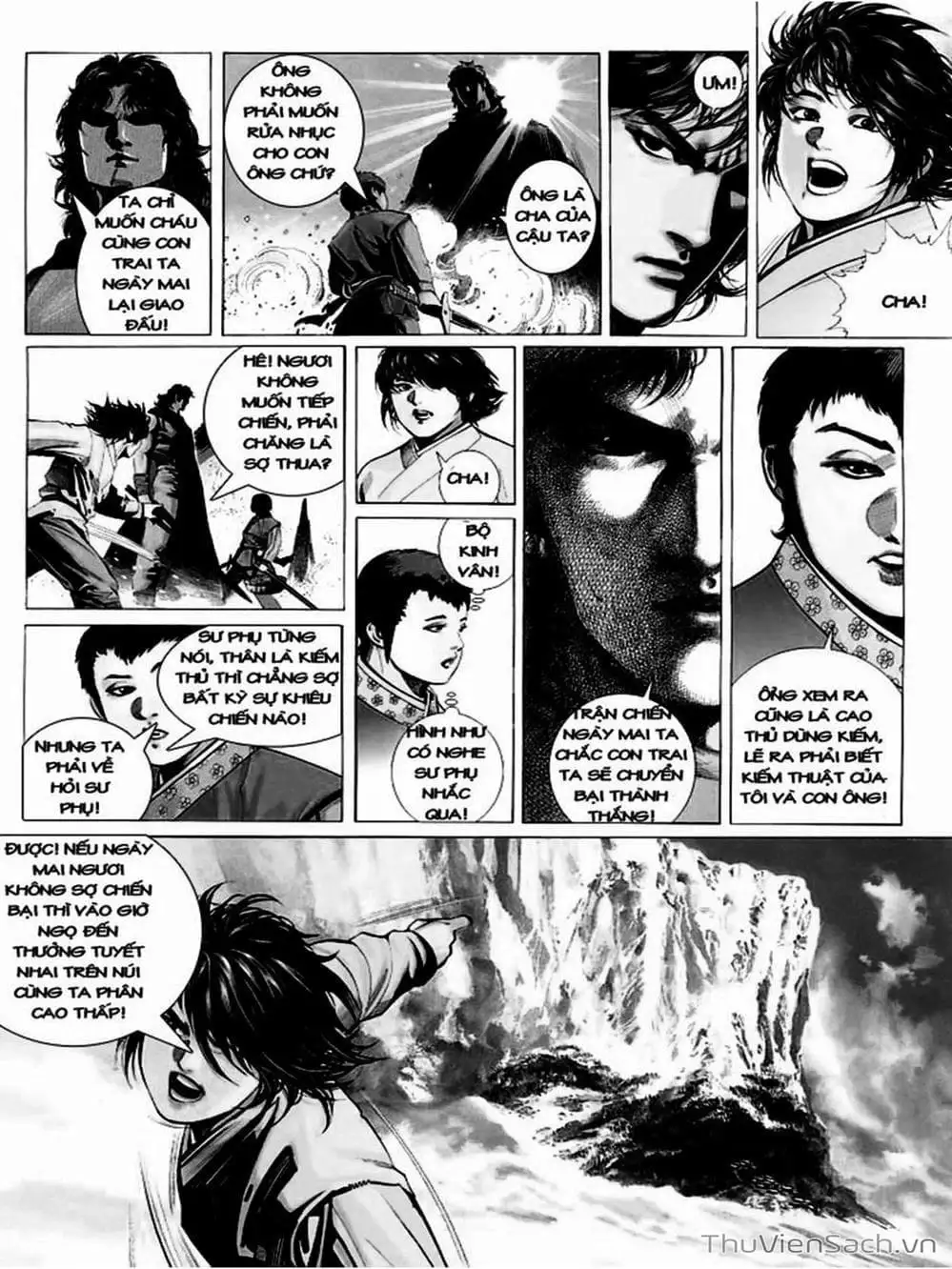 Truyện Tranh Phong Vân Manhua trang 3